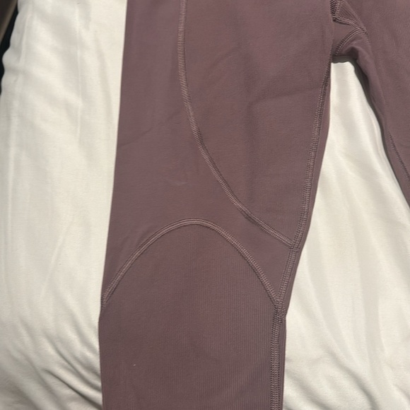 Athleta purple rise up 7/8 length legging - Picture 2 of 4